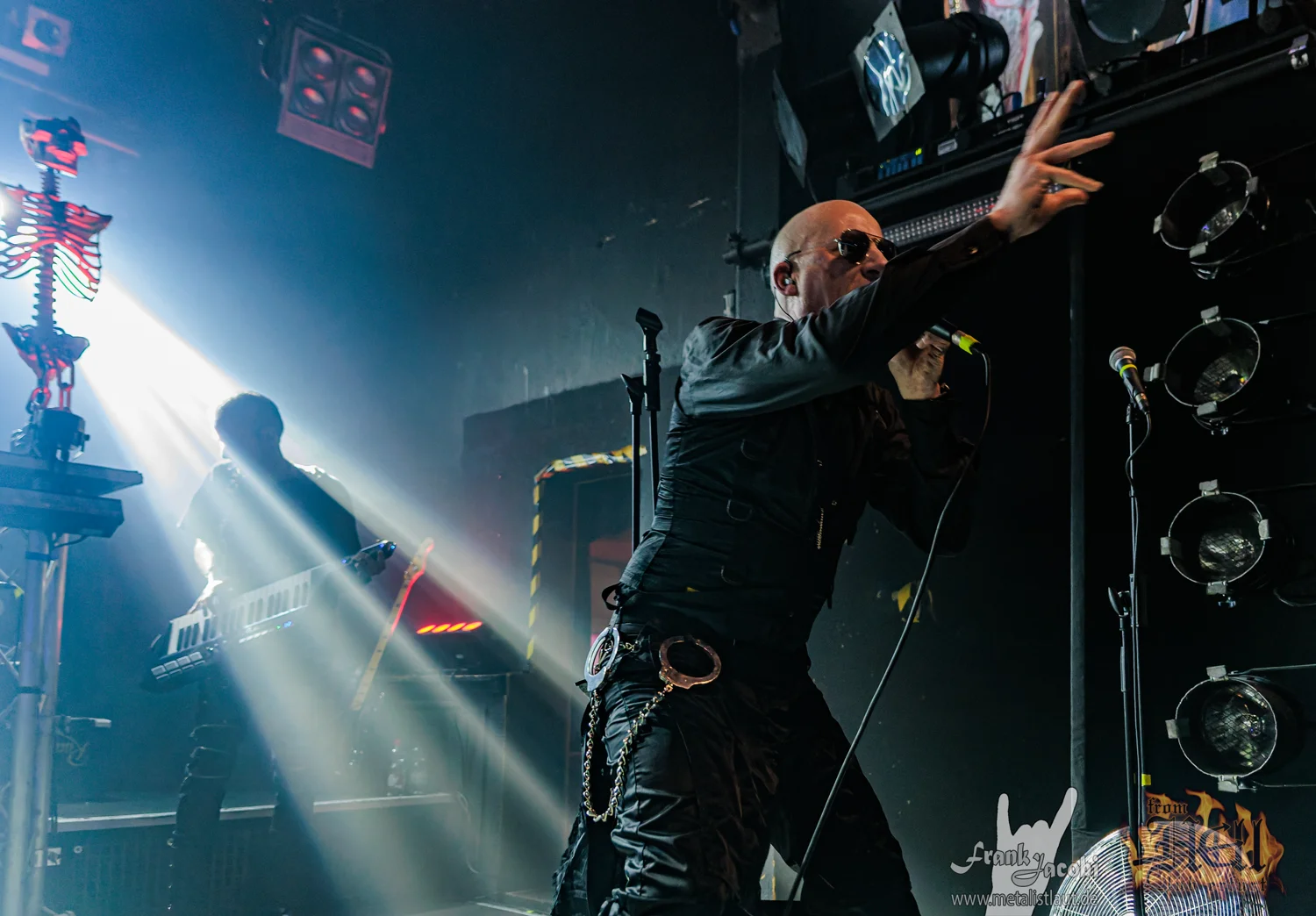Schwarzes Fragment live als Support für Kirlian Camera, Club From Hell Erfurt – Bild 1